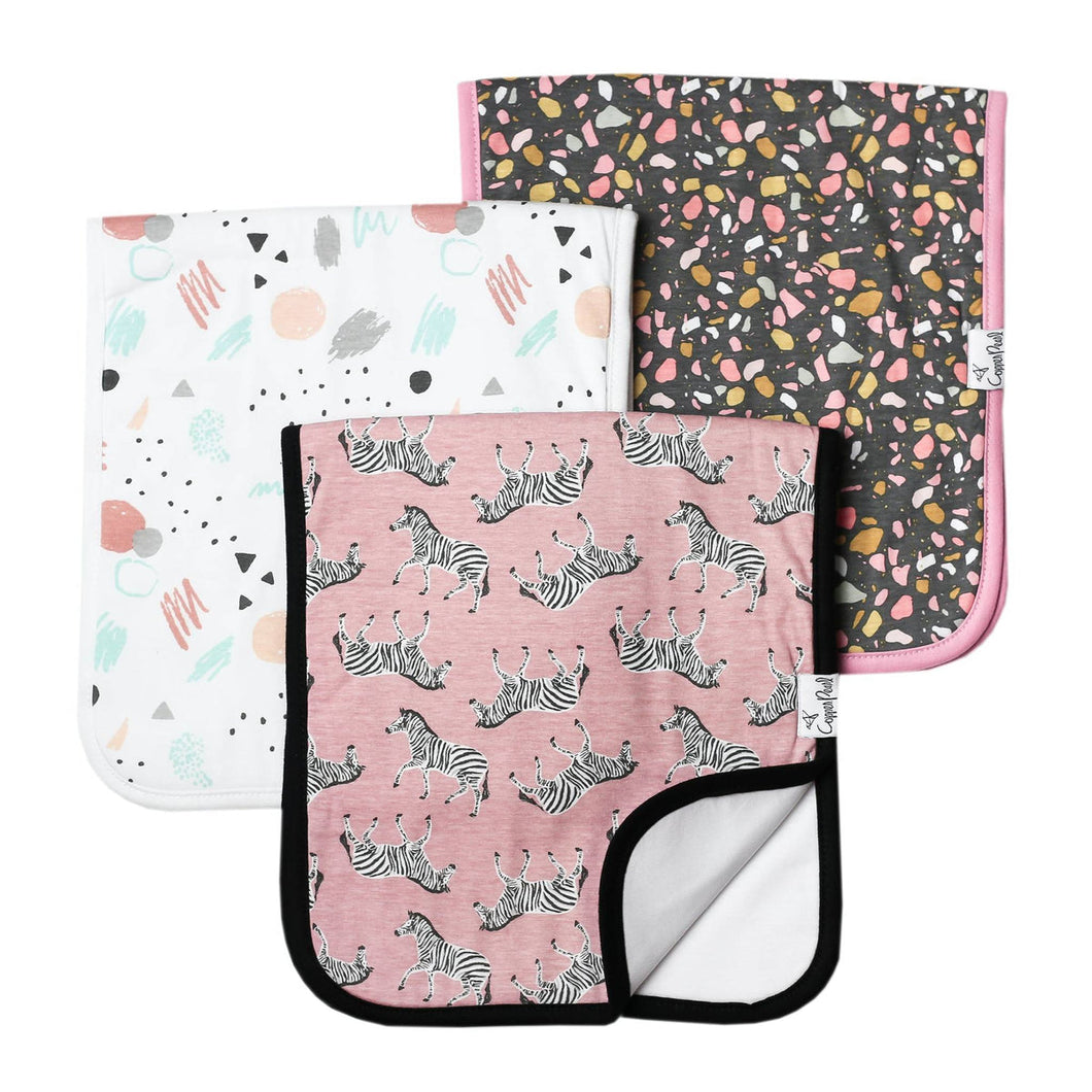 Zella Burp Cloth Set 3pk