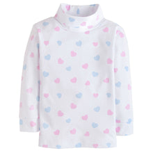 Load image into Gallery viewer, Hearts Printed Turtleneck