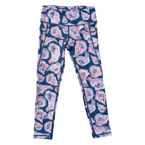 Athletic Legging Oyster Print