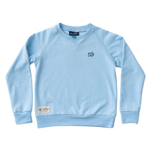 Load image into Gallery viewer, Clear Sky Blue Kids&#39; Crew Control Sweatshirt