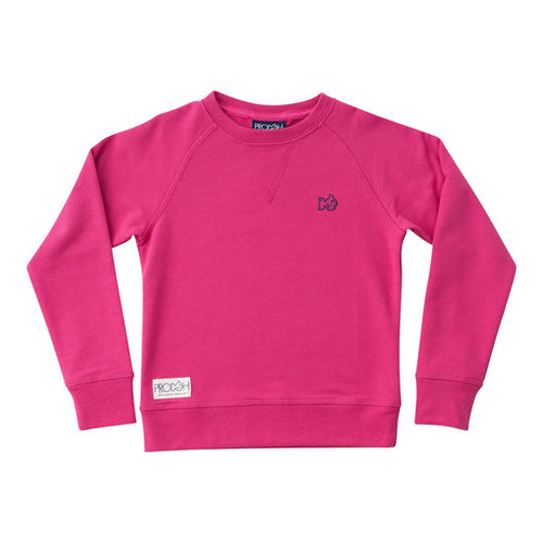 Raspberry Rose Girls' Crew Control Sweatshirt