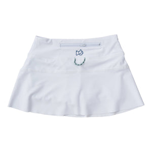 Bright White Tennis Twirl Skort