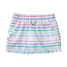 Load image into Gallery viewer, Fuchsia Pink Multicolor Stripe Carolina Catch Skort