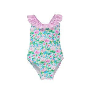 Lotus & Lilies UPF 50+ Mindy Crossback Swimsuit