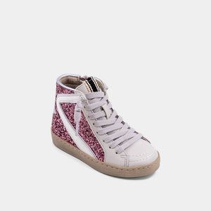 ShuShop Rose Glitter Rooney Mini Sneakers