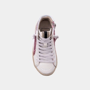 ShuShop Rose Glitter Rooney Mini Sneakers