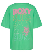 Load image into Gallery viewer, Girls Ocean Wave Meadow Oversized Tee