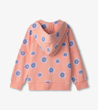 Load image into Gallery viewer, Apricot Blush Doodle Daisy Hoodie