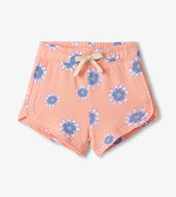 Load image into Gallery viewer, Apricot Blush Doodle Daisy Pull On Shorts