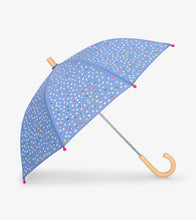 Load image into Gallery viewer, Cornflower Blue Lots of Dots Umbrella