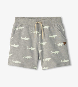 Glow in the Dark Sharks Pull On Shorts