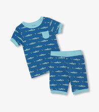 Load image into Gallery viewer, Shark Tank Bamboo Short Pajama Set