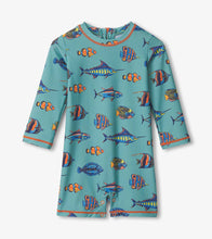 Load image into Gallery viewer, Tropical Fish One-Piece Rashguard