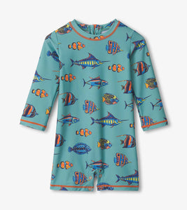 Tropical Fish One-Piece Rashguard