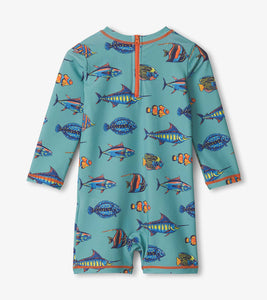 Tropical Fish One-Piece Rashguard