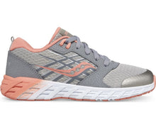 Load image into Gallery viewer, Saucony Wind Grey/Coral Lace