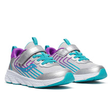 Load image into Gallery viewer, Saucony Wind 3.0 AC Silver &amp; Turquoise Sneakers
