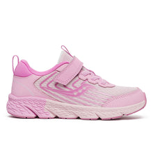 Load image into Gallery viewer, Saucony Big Kid&#39;s Wind 3.0 AC Velcro Pink Sneakers