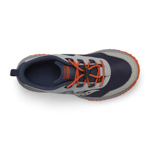 Load image into Gallery viewer, Saucony Aura KDZ Grey Orange Navy Sneakers