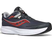 Load image into Gallery viewer, Saucony Ride 15 Grey Black &amp; Red