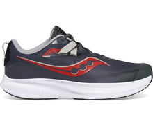 Load image into Gallery viewer, Saucony Ride 15 Grey Black &amp; Red