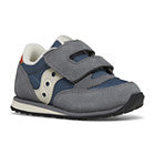 Saucony Jazz Hook & Loop Grey Blue Orange