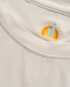 White Basin Jr. Performance UPF Long Sleeve Sun Shirt