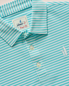 Tarpon Hunter Stripe Mesh Performance Jr. Polo