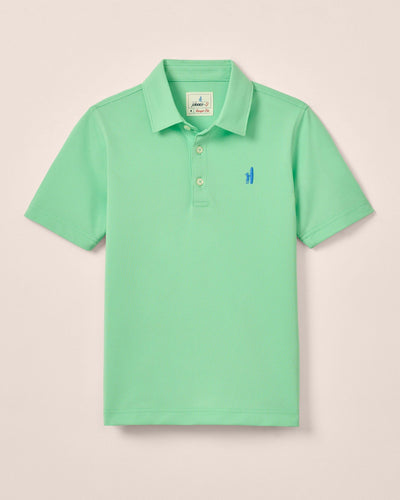 Spring Bud Fairway Performance Mesh Jr. Polo