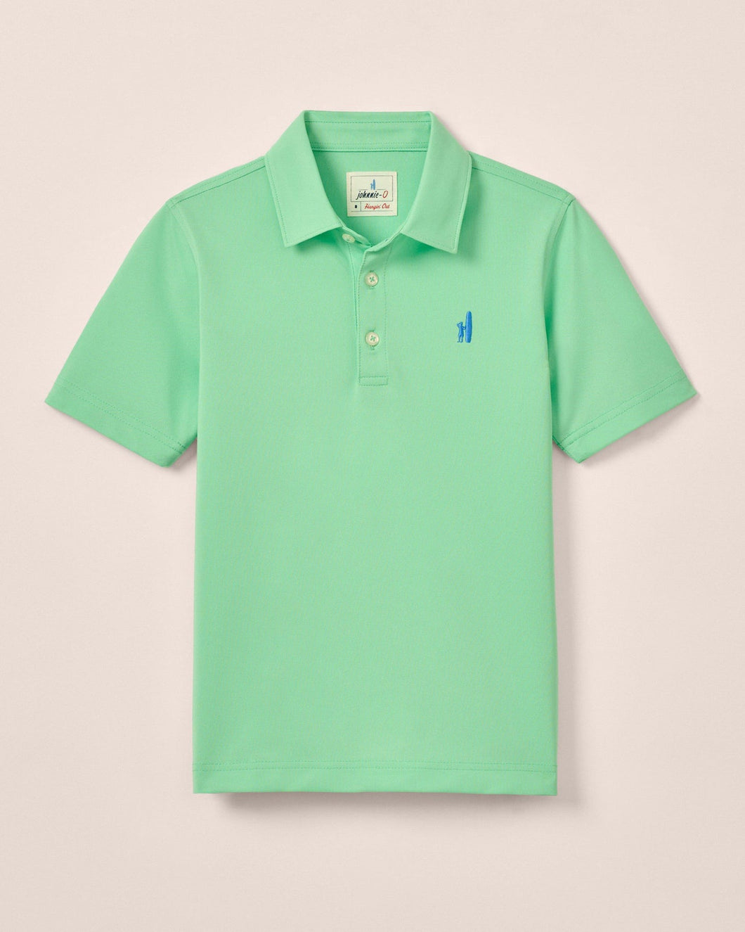 Spring Bud Fairway Performance Mesh Jr. Polo