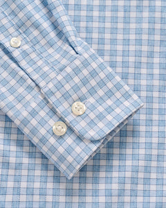 Westwood Navy Performance Jr. Button Up Shirt