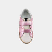 Load image into Gallery viewer, ShuShop Toddler Sunny Metallic Pink Sneakers