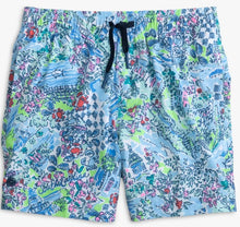 Load image into Gallery viewer, Blue Peri Youth Lilly Loves South Carolina Swim Trunk