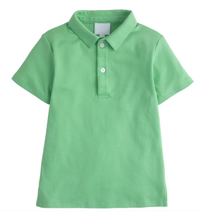 Green Short Sleeve Polo