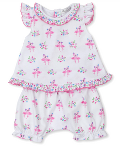 Flamingo Flower Fiesta Sunsuit