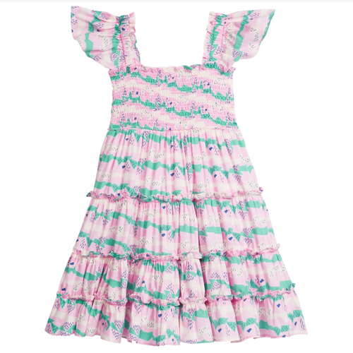 Twirl Dress- Alli Stripe