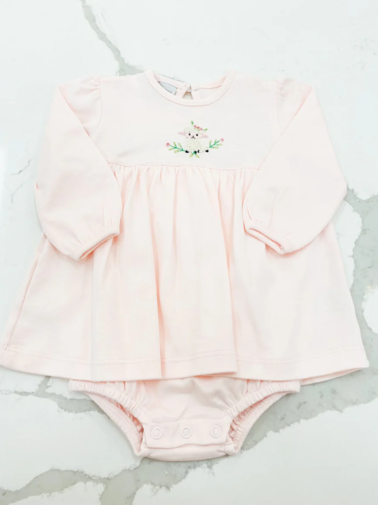 Light Pink BaaBra Onesie Dress