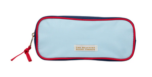 Peyton Pencil Pouch Buckhead Blue with Richmond Red & Nantucket Navy