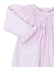 Load image into Gallery viewer, Pink CLB Fall 24 Hand Smocked Sack Gown