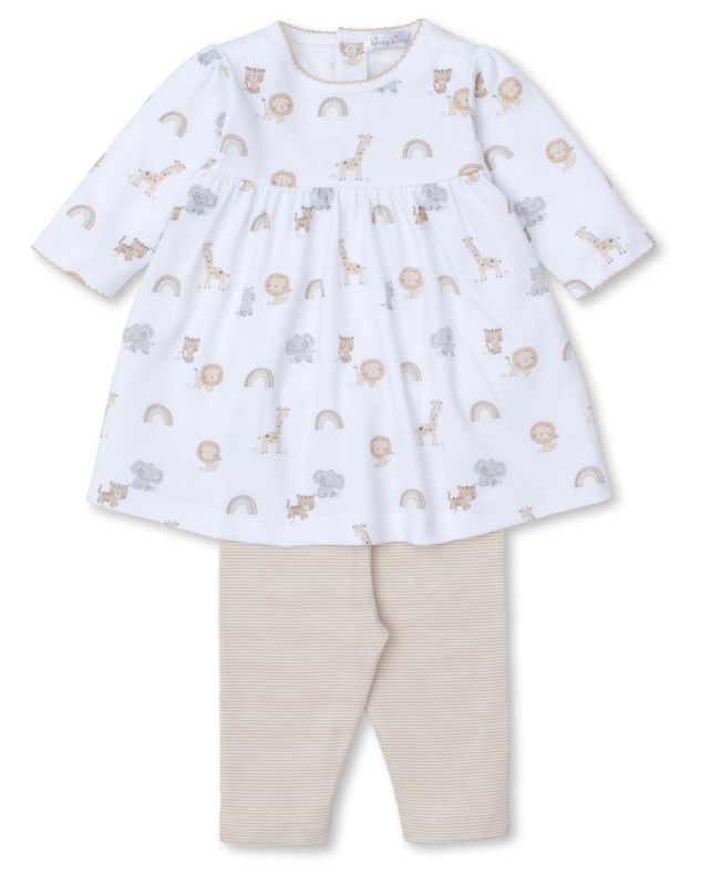 Multicolored Safari Squad Dress Set