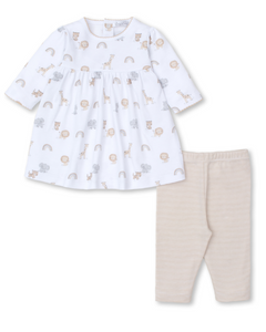 Multicolored Safari Squad Dress Set