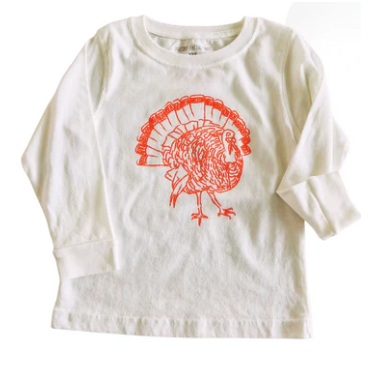 Long Sleeve Burnt Turkey T-Shirt