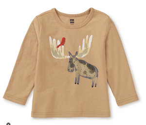 Moose & Bird Baby Graphic Tee