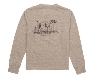 Boys Portland Pocket Tee LS Pointer Sand