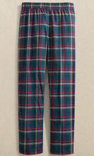 Load image into Gallery viewer, Kids Dress Blue Holiday Tartan Lounge Pants