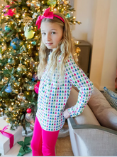 Load image into Gallery viewer, Ivy Girls&#39; Legging Set - Christmas Tree Bright