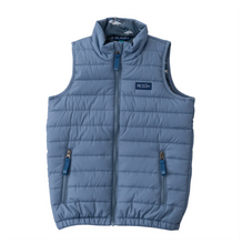 Load image into Gallery viewer, Kid&#39;s Puffer Vest Bluefin Blue