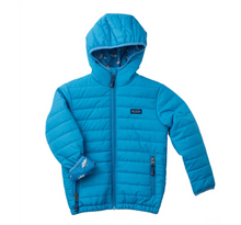 Load image into Gallery viewer, Kid&#39;s Hooded Puffer Jacket Dresden Blue