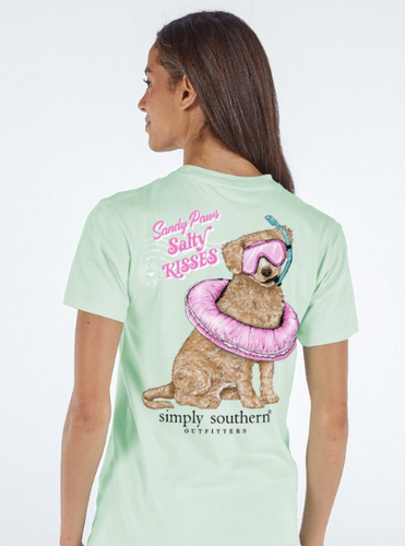 Sandy Paws Salty Kisses T-Shirt