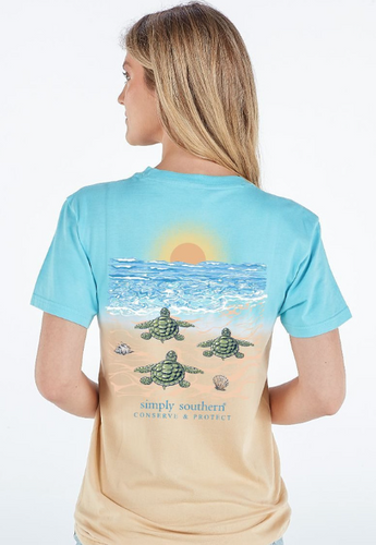 Hatch Splash Sea Turtle Tracking T-Shirt